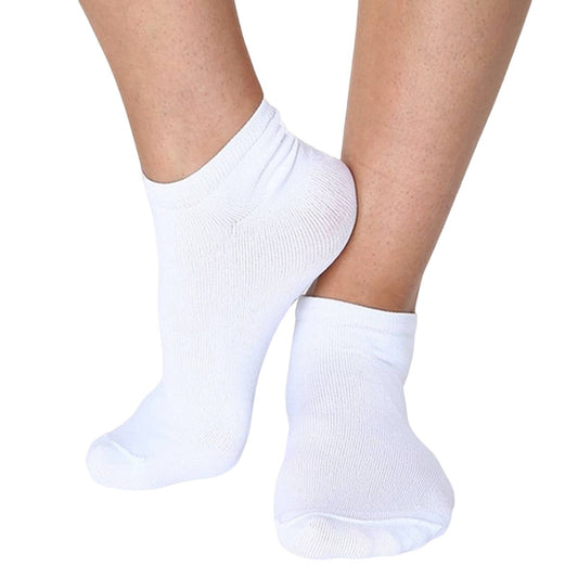 All White Ankle Socks (1Dozen)