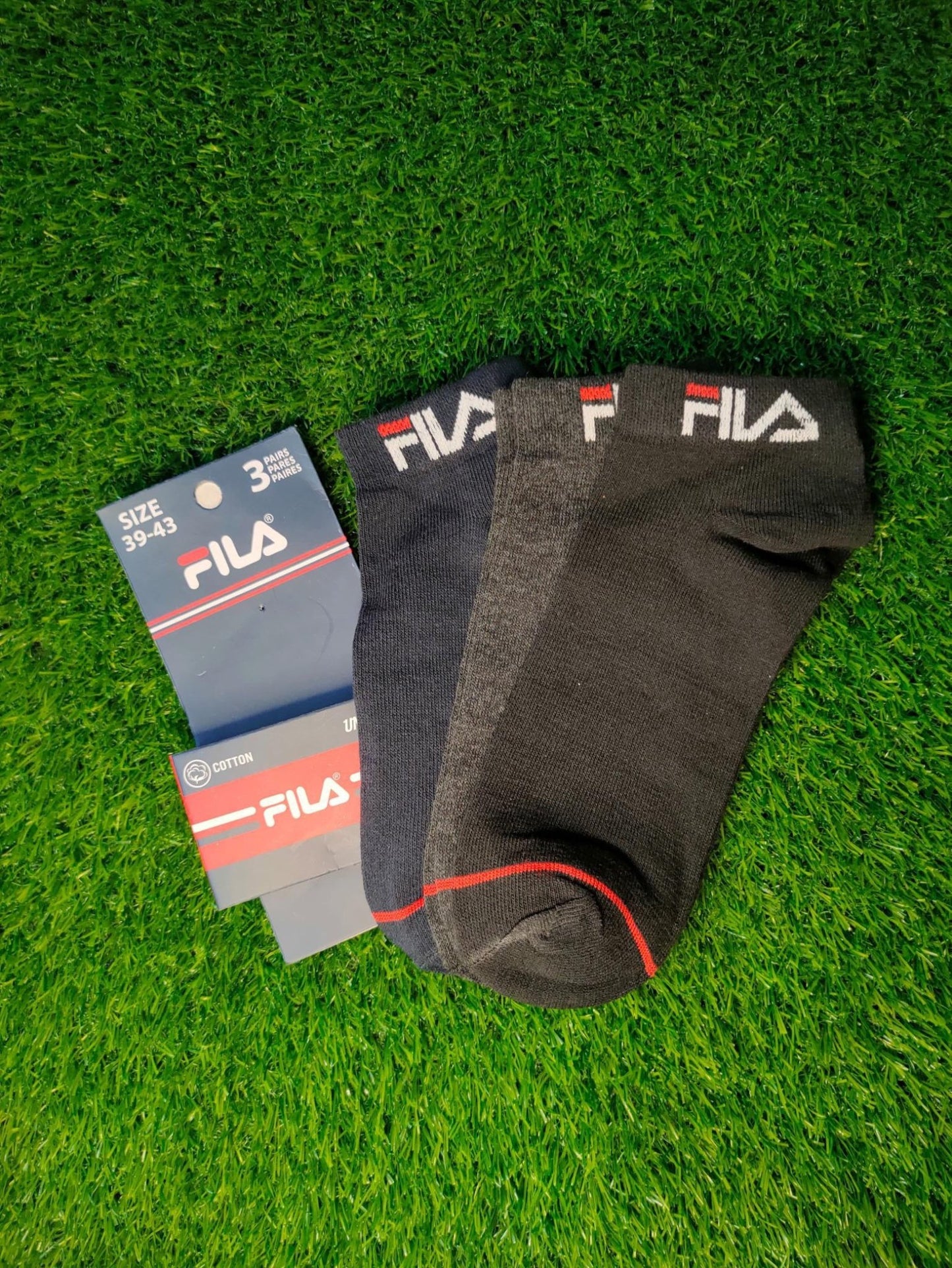 Branded Ankle Socks (1 Dozen/4 Different Brands)