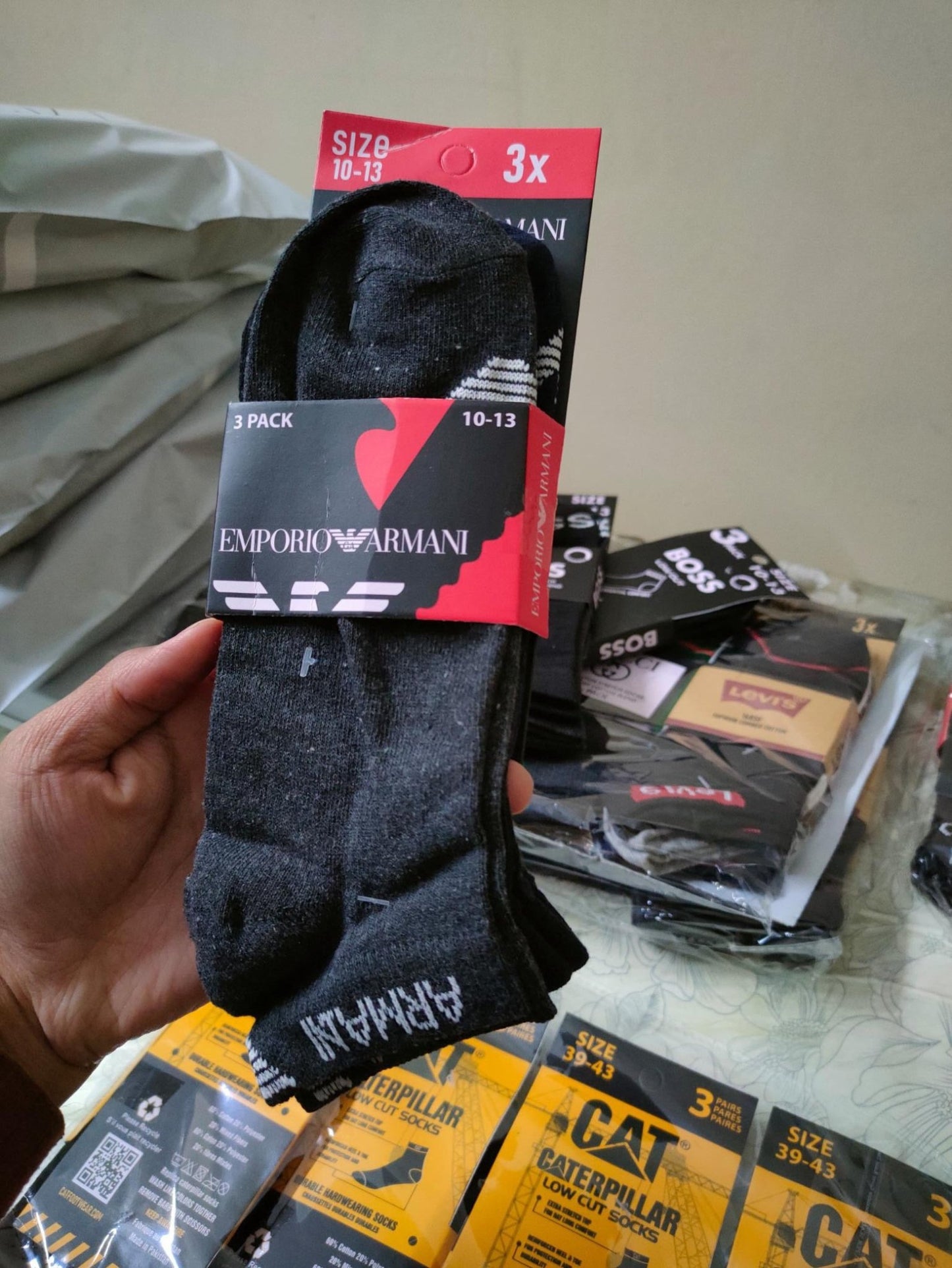 Branded Ankle Socks (1 Dozen/4 Different Brands)