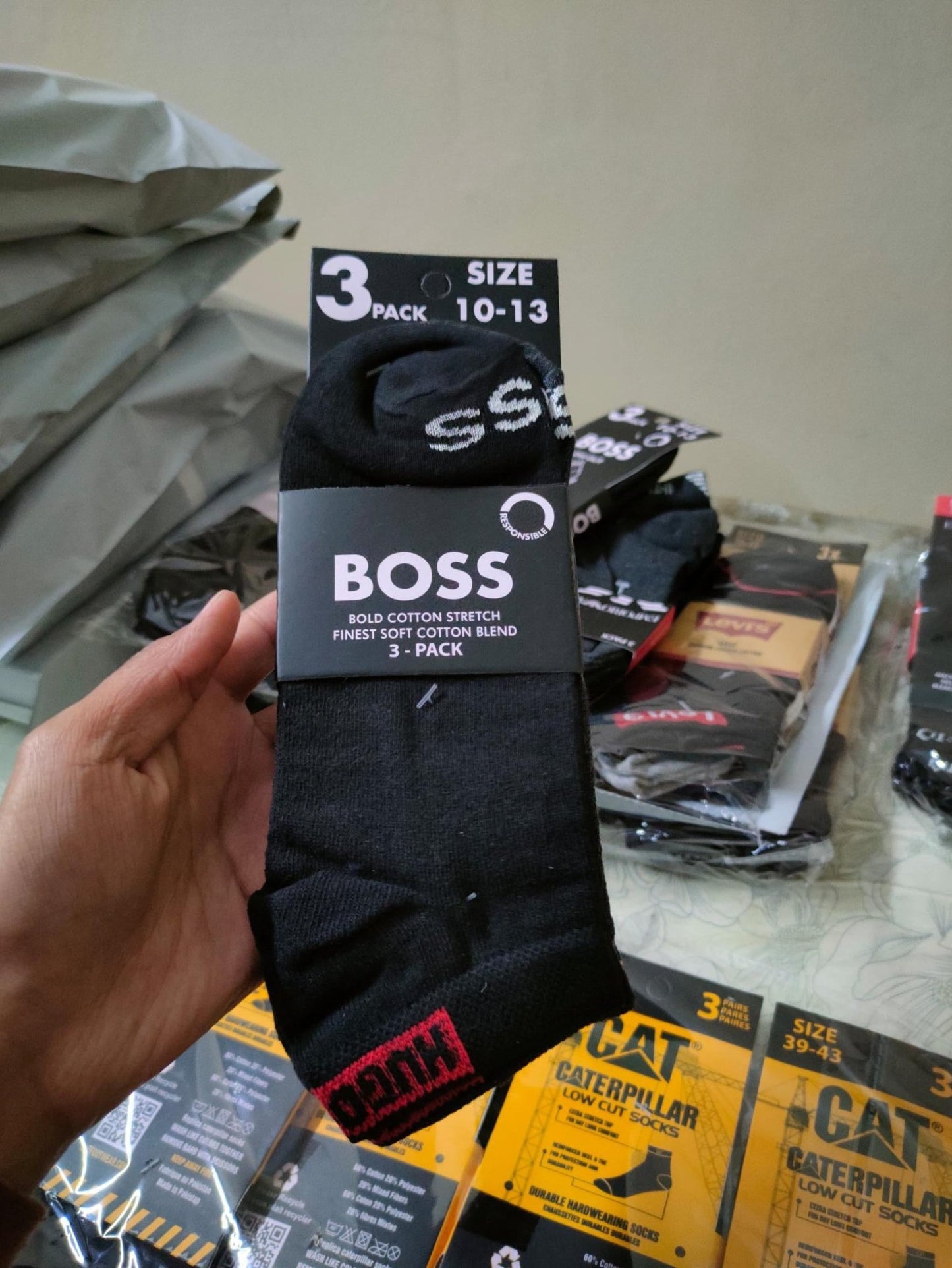 Branded Ankle Socks (1 Dozen/4 Different Brands)