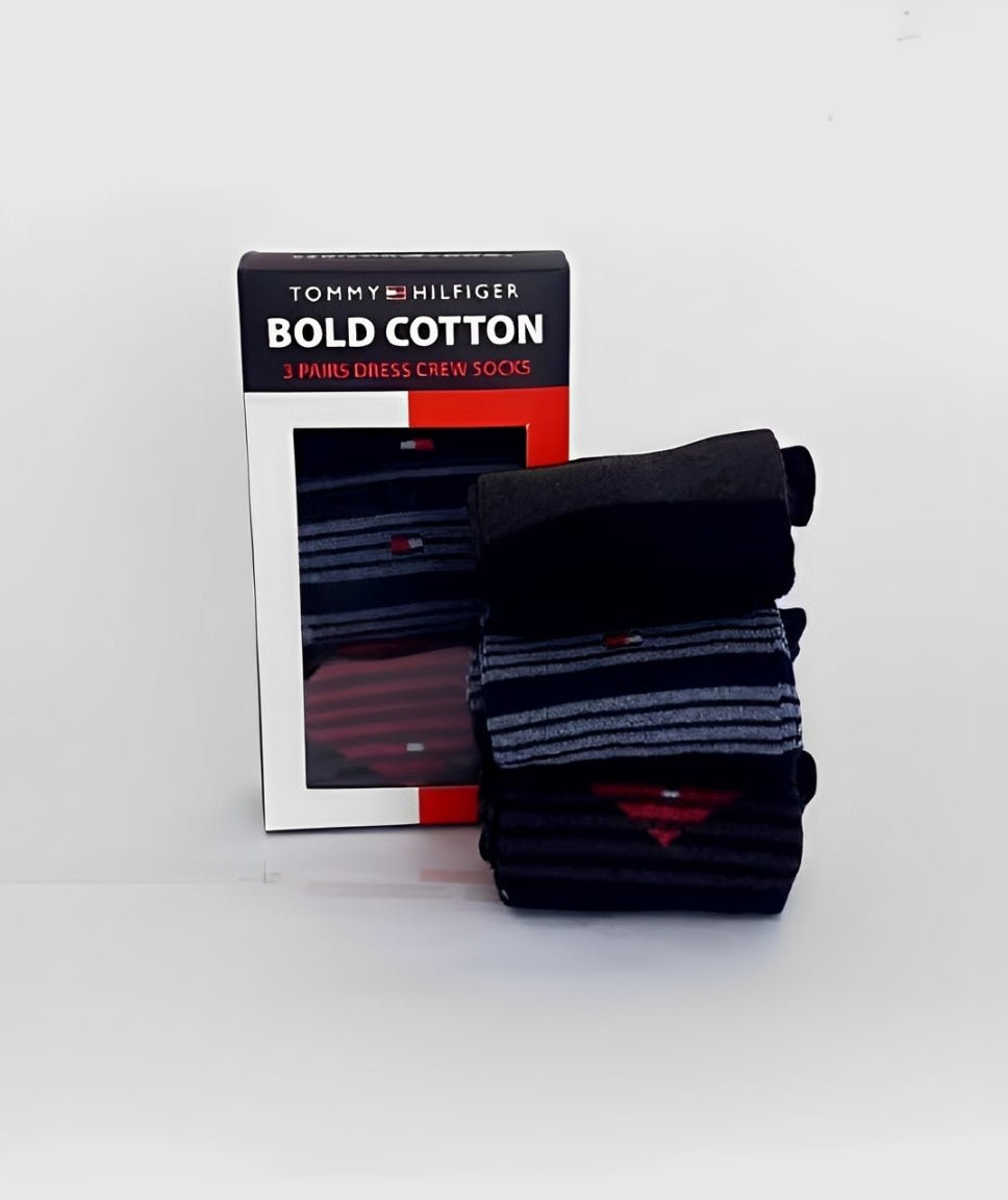 Tommy Formal Long Socks (Pack Of 3)