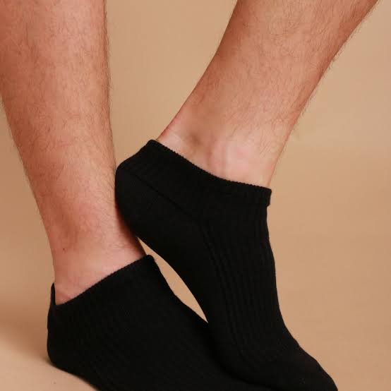 All Black Ankle Socks (1 Dozen)