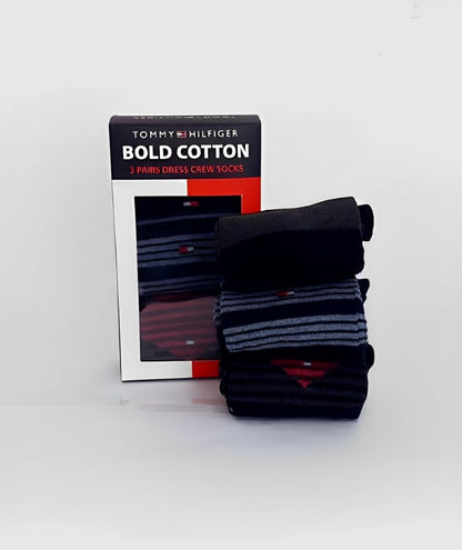 Tommy Formal Long Socks (Pack Of 3)
